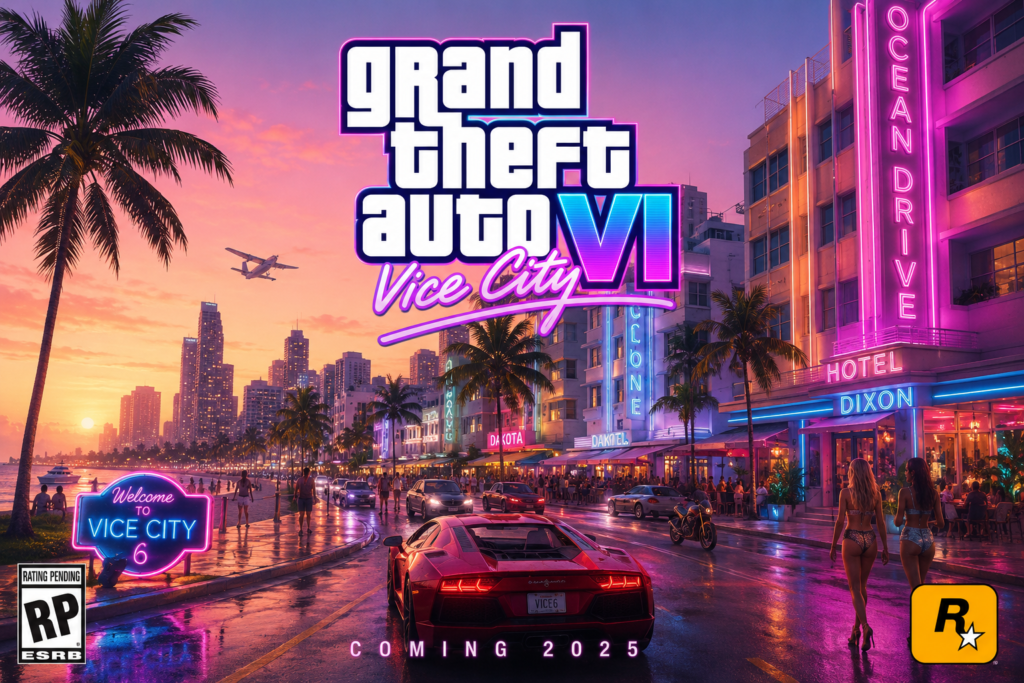 GTA VICE CITY 6 Coming in 2026