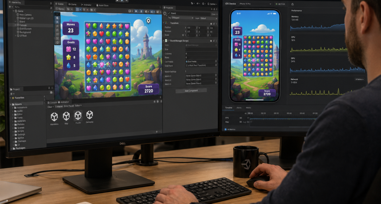 Unity holds 48% mobile market share. Unreal powers 31% of Steam revenue. Godot hit 100K GitHub stars. Here's which game development engine you actually need in 2026.
